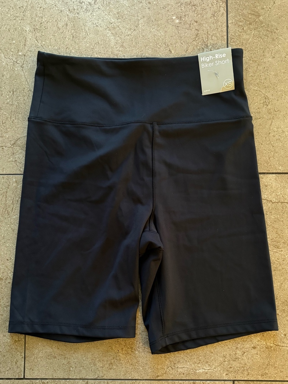 Forever 21 Black High-Rise Biker Shorts